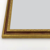 Cornice Classica su Misura - Modello Raffaello Foglia Oro e Mogano